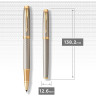 Ручка-роллер PARKER IM PREMIUM WARM GREY GT, F 1931686